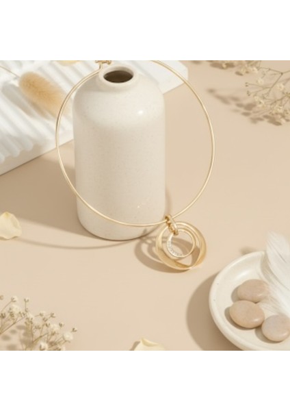 Altın Kaplama Taşlı Kolye fırsatları