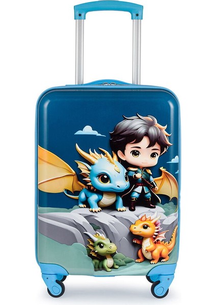 Ultra Light Lacivert Erkek Çocuk Valizi BLK06 11