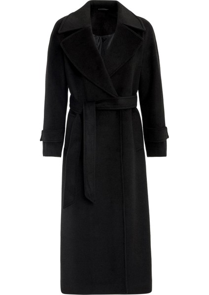 Reglan Kol Çıt Çıt Kapamalı Ara Boy Kaban Siyah 3145 fiyatları