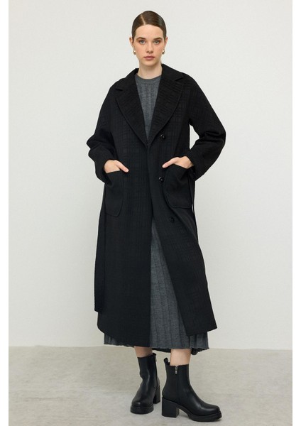 Torba Cepli Kendinden Desenli Oversize Limited Edition Kaban Siyah 3140 fırsatları