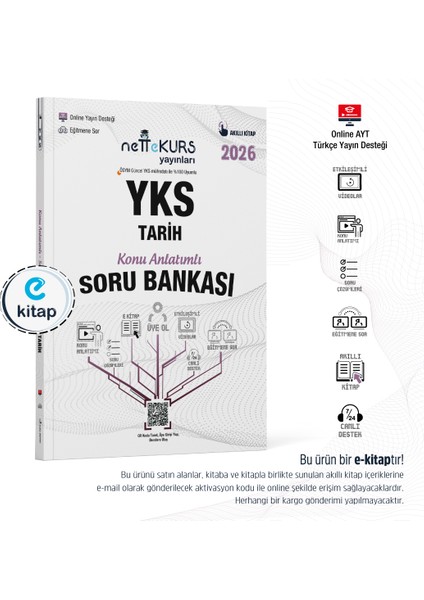 Yks Tarih Konu Anlatımlı Akıllı Soru Bankası E-Kitap