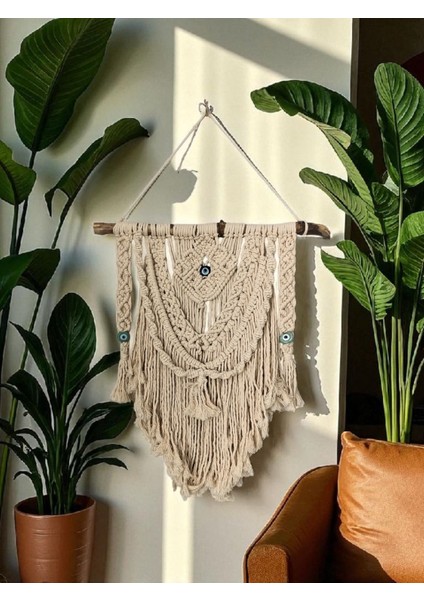 Makrome Duvar Süsü - Panosu