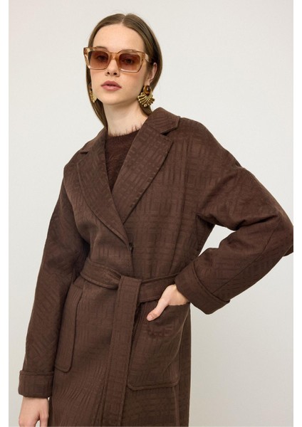 Torba Cepli Kendinden Desenli Oversize Limited Edition Kaban Kahve 3140 fiyatları
