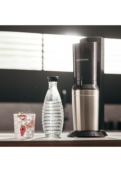 Crystal 3.0 Gazlı Içecek Makinesi – 4 Cam Şişe, Quick-Connect Co₂ Tüpü ve Pepsi Zero Şurubu ile fiyatları