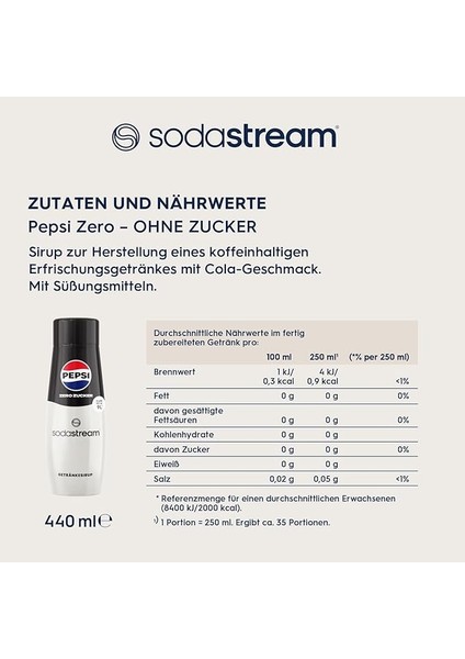 Crystal 3.0 Gazlı Içecek Makinesi – 4 Cam Şişe, Quick-Connect Co₂ Tüpü ve Pepsi Zero Şurubu ile indirimleri