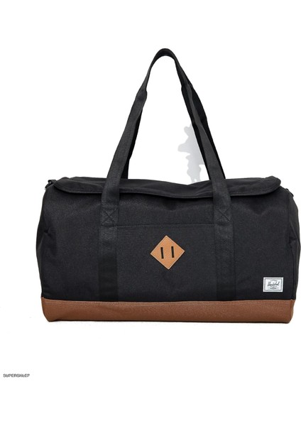 Supply Co. Heritage Duffle, Siyah/sele Kahverengi, Siyah/eyer Kahverengi, Heritage Duffle