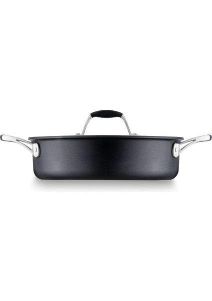 New Moment Diamond Siyah Basık Tencere 26 cm modelleri