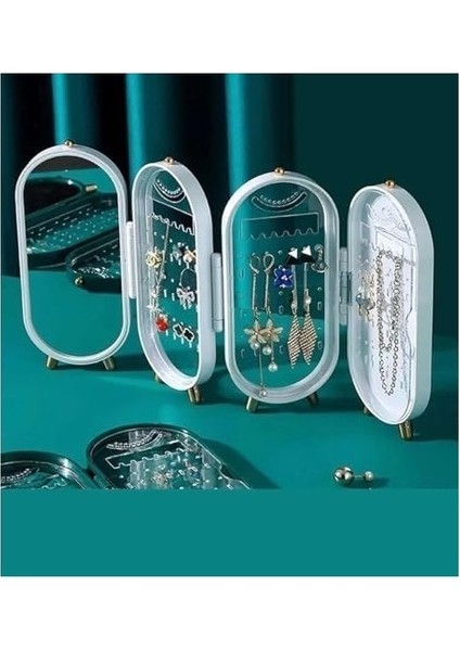 Katlanabilir Aynalı ve Ayaklı Takı Standı fiyatları