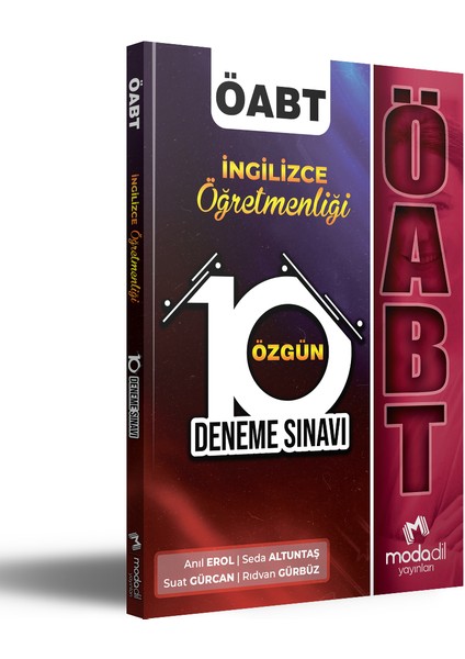 Modadil Öabt Ingilizce - 10 Deneme Modadil Yayınları