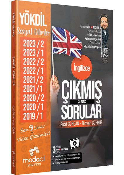 Modadil Yökdil Sosyal Ingilizce Çıkmış Sorular - Video Çözümlü M