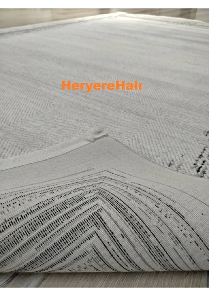 Quka Halı Istanbul Siyah Gri %100 Akrilik 160X230 cm Modern Halı fırsatları