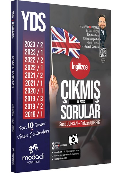 Modadil Yds Ingilizce Çıkmış Sorular Tamamı Video Çözümlü Modadil
