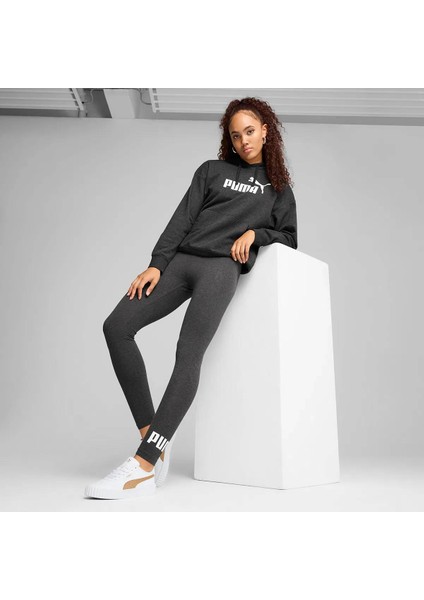 Ess No. 1 Logo Leggings Gri Kadın Tayt 682426-07 modelleri
