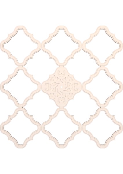 Lamba Tavan Göbeği MODÜLER-M-63-52-9-PARÇA-56CM