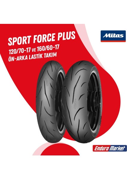 Honda Nc 750 S-X Mitas Sport Force + Lastik Takımı
