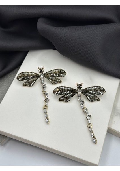 Gold Altın Yusufcuk Figürlü Marka Model Tasarım Sallantılı Küpe fiyatları