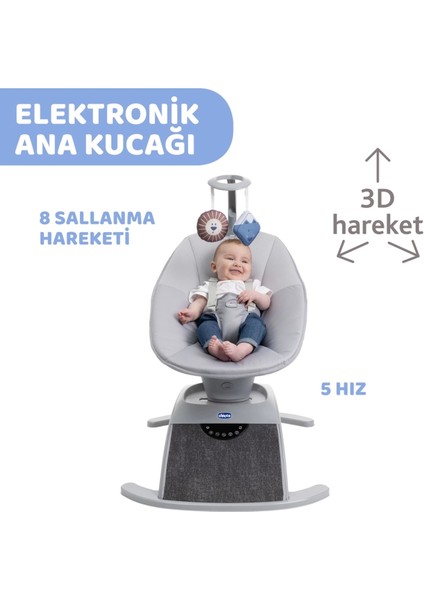 Chicco Comfy Elektrikli Ana Kucağı Silver Spring