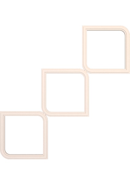 Lamba Tavan Göbeği MODÜLER-KARE-E-DIK-54-6-PARÇA-56CM