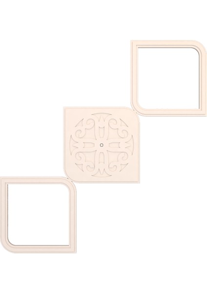 Lamba Tavan Göbeği MODÜLER-KARE-E-DIK-54-6-PARÇA-56CM fiyatları