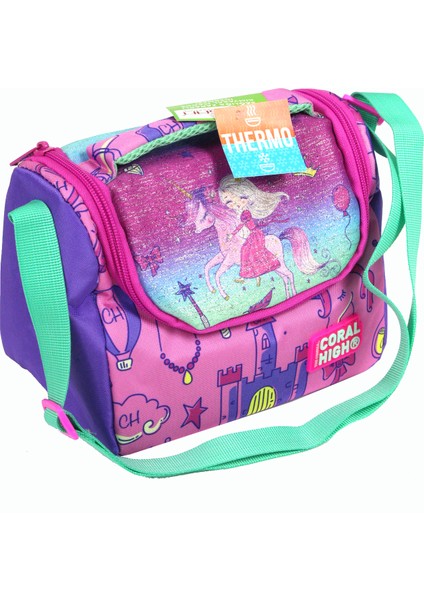 Ch 23481 Unicorn Prenses - 3' Lü Okul Çantası Seti - Sırt ve Beslenme Çantası + Kalemlik fırsatları