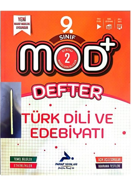9.sınıf Mood Serisi Türk Dili ve Edebiyatı-Yeni Müfredat Yeni Baskı-
