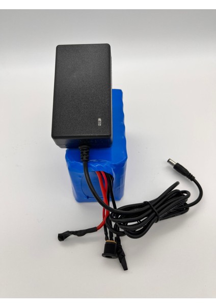 Akülü Araba, Kamp, Karavan Için 12.6 VOLT 16 Amper Li-Ion Batarya-Akü (Adaptör Hediyeli) fiyatları