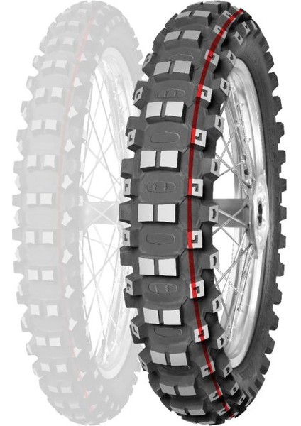 100/90-19 Mitas Terra Force-Mx Mh 57M Arka Lastik