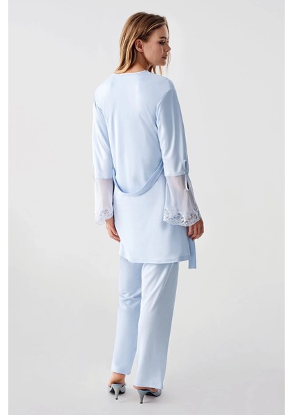 Freshness 322 Kadın Sabahlıklı Pijama Takımı fırsatları