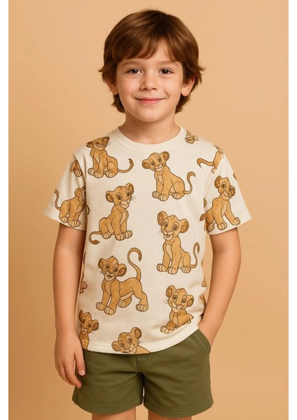 Samba Çocuk Pamuklu Yazlık Yumuşacık Tişört