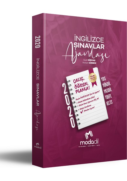 Modadil Ingilizce Sınavlar Ajandası Modadil Yayınları