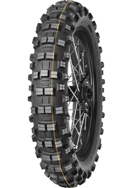 120/90-18 Mitas Terra Force-Ef 65R Super Sarı Çizgi Arka Lastik