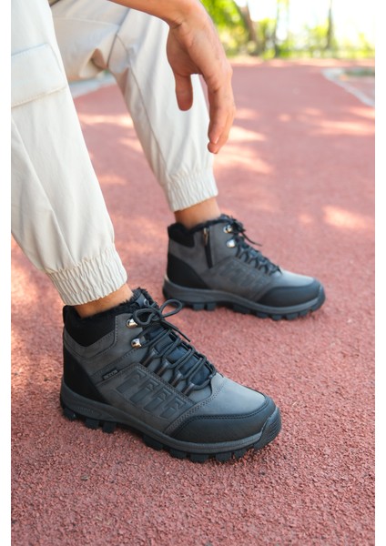 Unisex Füme Outdoor Bot – 1. Sınıf Malzeme, Fermuarlı, Ortopedik Taban ve Koku Önleyici Astar modelleri