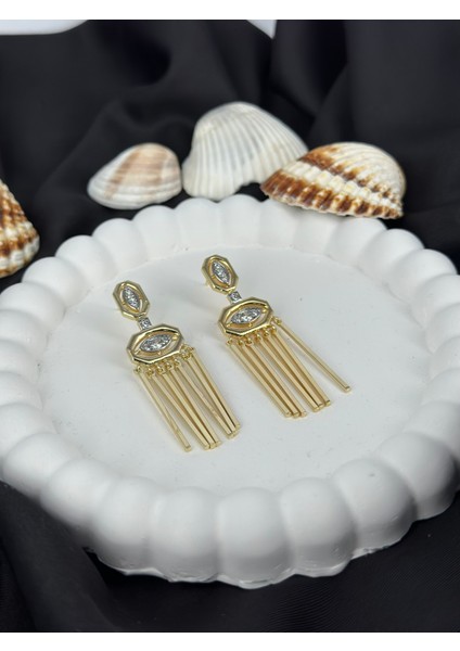 Gold Sallantılı Marka Model Küpe fiyatları