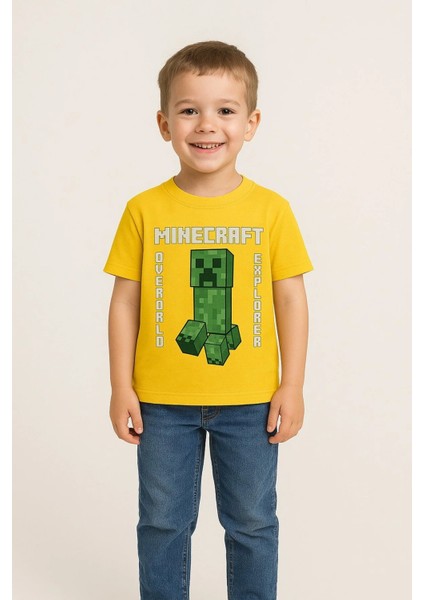 Mınecraft Erkek Çocuk Pamuklu Tişört fiyatları