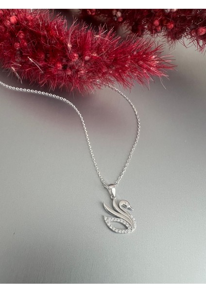 Zarif Kuğu Gümüş Kolye-Şıklığın Simgesi modelleri