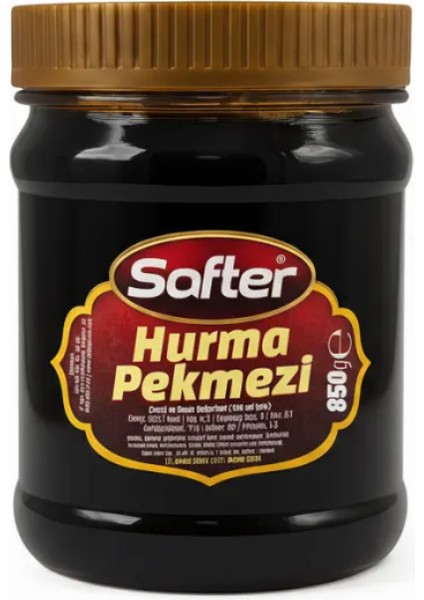 Hurma Pekmezi 850 Gr