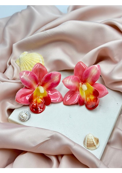 Pembe Orkide Marka Model Tasarım Küpe fiyatları