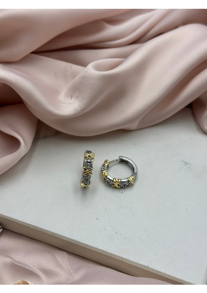 Xoxo Marka Model Halka Çelik Küpe modelleri