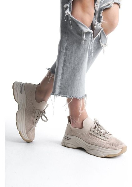 Kadın Ten Triko Spor Ayakkabı & Sneaker fiyatları