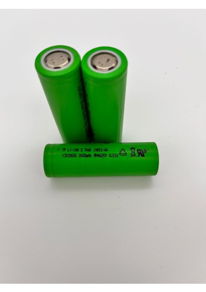 ICR20650-LI-ION Pil (Yenilenmiş) – 2600 Mah, 3.6 V 30A