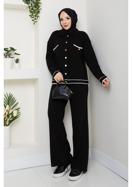 Kadın Gold Düğmeli Spor Ceket Hırka -PMK450 modelleri