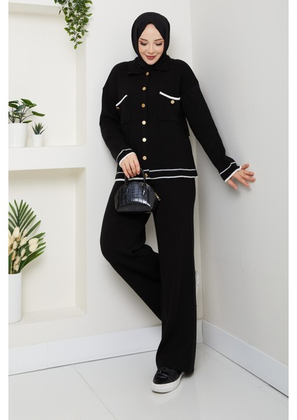 Kadın Gold Düğmeli Spor Ceket Hırka -PMK450 fırsatları