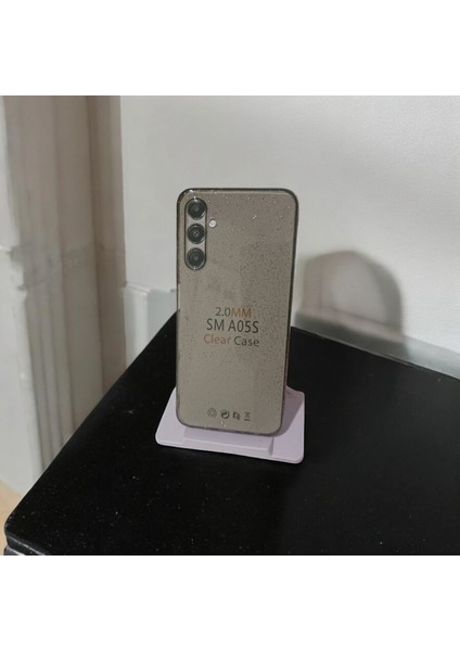 Samsung A05S Uyumlu Şeffaf Simli Silikon Kılıf fırsatları
