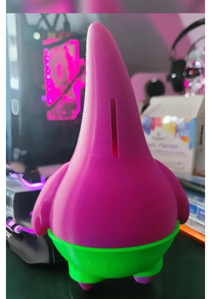 Patrick Kumbara | Dayanıklı ve Organik Malzeme | 20CM Yükseklik 13CM Genişlik | Dekoratif Kumbarası fiyatları