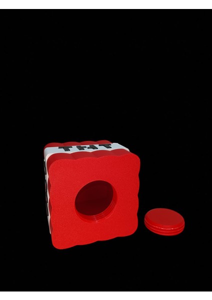 Minecraft Tnt Kumbara | Şık Tasarım | Dayanıklı Malzeme | Çocuk ve Yetişkin Para Kumbarası