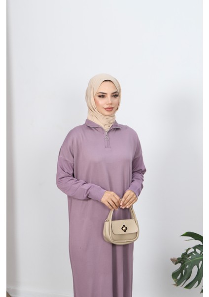 Fermuarlı Merserize Elbise fırsatları