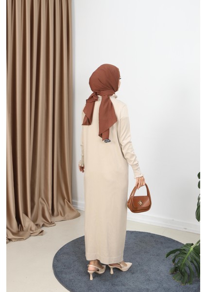 Taş Detaylı Merserize Elbise indirimleri