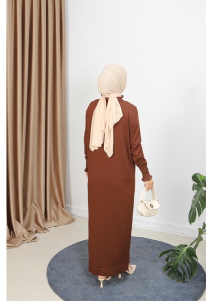 Taş Detaylı Merserize Elbise indirimleri