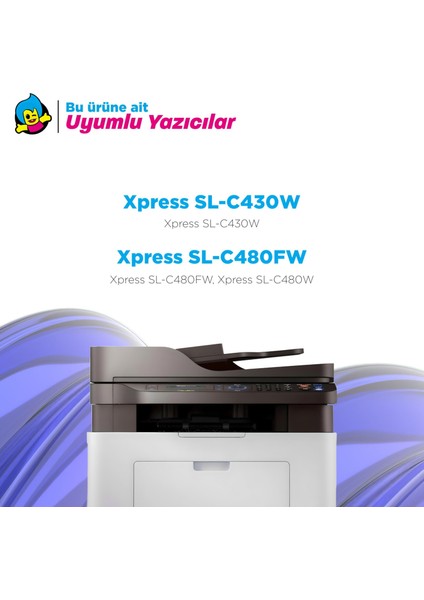 Samsung SL-C480 Muadil Toner Seti modelleri