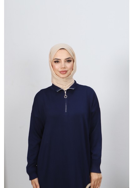 Fermuarlı Merserize Elbise fırsatları